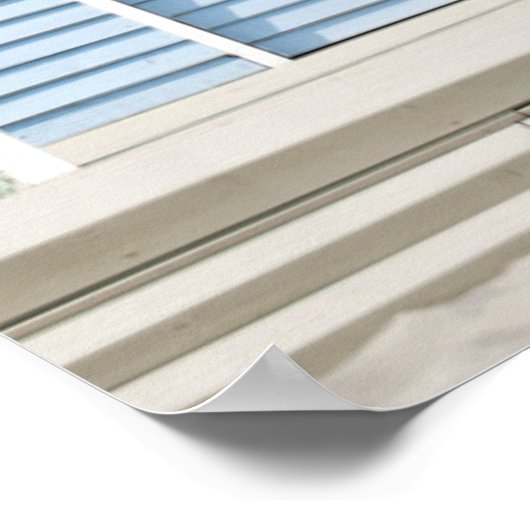 Strandhütten 2 poster (Ecke)