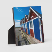 Strandhütten 3 fotoplatte (Vorderseite)