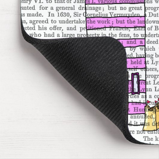 Strandhütten 3 Illustration Mousepad (Ecke)