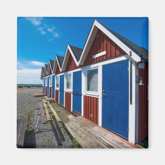 Strandhütten 3 magnet (Vorne)