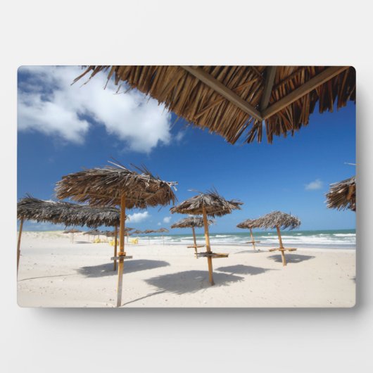 Strandhütten |Brasilien Fotoplatte (Vorderseite)