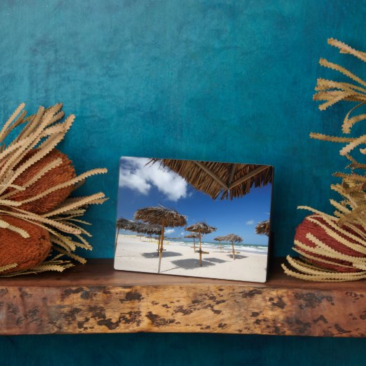 Strandhütten |Brasilien Fotoplatte (Seite)