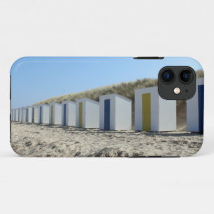 Strandhütten, Cadzand-Bad, Niederlande Case-Mate iPhone Hülle