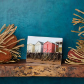 Strandhütten Fotoplatte (Seite)