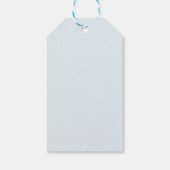 Strandhütten Geschenkanhänger (Rückseite)