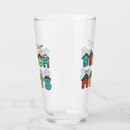 Strandhütten Glas (Links)