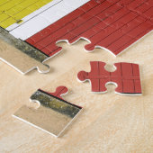 Strandhütten in Vendée in Frankreich Puzzle (Seite)