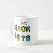Strandhütten Kaffeetasse (Vorderseite Links)