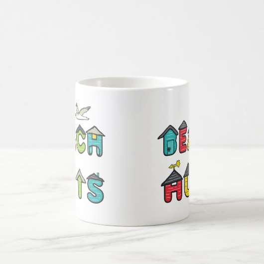 Strandhütten Kaffeetasse (Mittel)