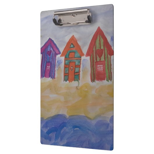 Strandhütten Klemmbrett (Links)