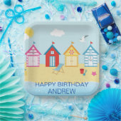 Strandhütten Pappteller (Party)