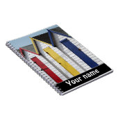 Strandhütten personalisiert notizblock (Rechte Seite)