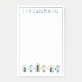 Strandhütten Personalisiert Post-it Klebezettel