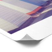 Strandhütten Poster (Ecke)