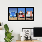 Strandhütten Poster (Heimbüro)