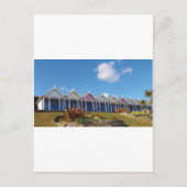 Strandhütten Postkarte (Vorderseite)