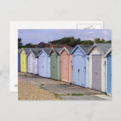 Strandhütten Postkarte (Vorne/Hinten)