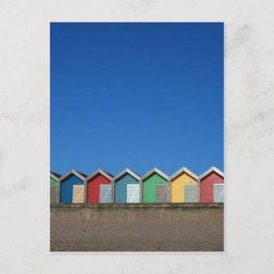 Strandhütten Postkarte