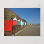 Strandhütten Postkarte (Vorderseite)