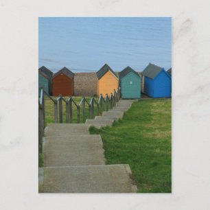 Strandhütten Postkarte