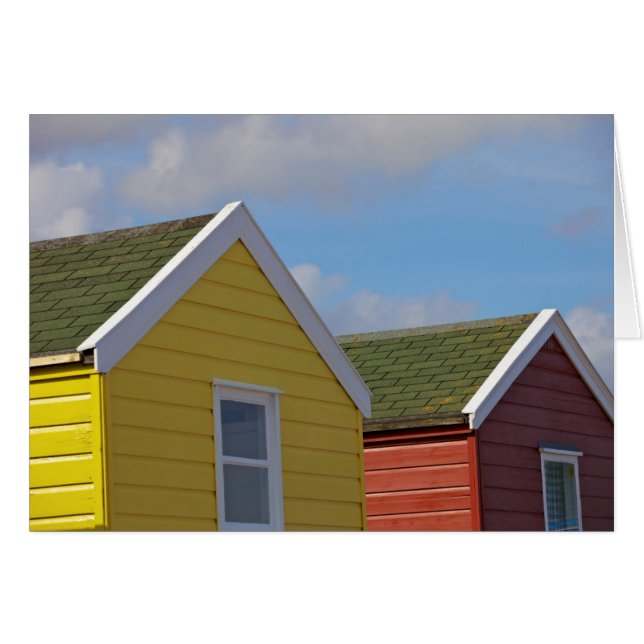 Strandhütten | Südwold, England (Vorderseite (Horizontal))