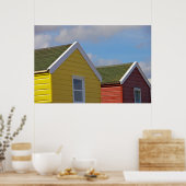 Strandhütten | Südwold, England Poster (Küche)