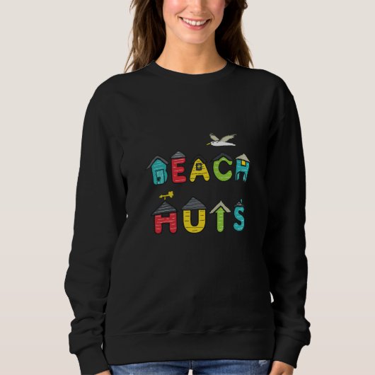 Strandhütten Sweatshirt (Vorderseite)