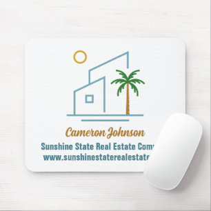 Strandimmobilienunternehmen Benutzerdefinierter Kü Mousepad