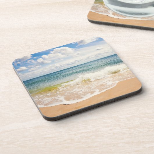 Strandimpression Hörnum 02 Getränkeuntersetzer (Linke Seite)