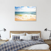 Strandimpression Hörnum 02 Leinwanddruck (Insitu (Schlafzimmer))