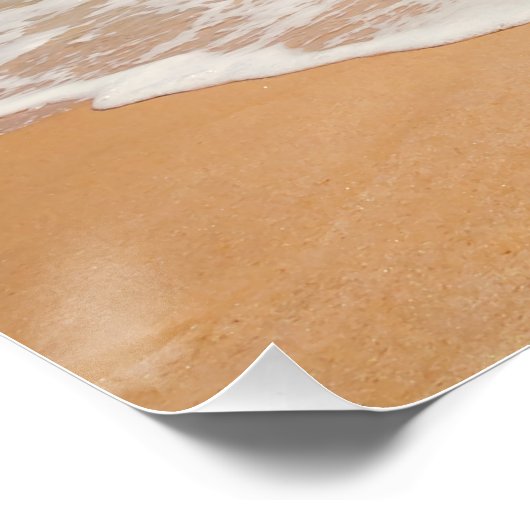 Strandimpression Hörnum 02 Poster (Ecke)