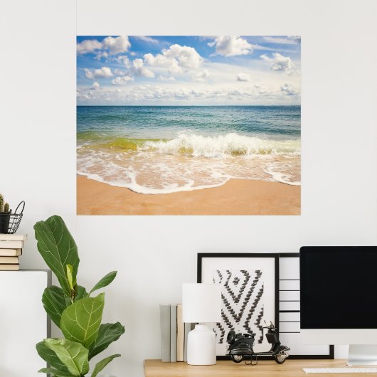 Strandimpression Hörnum 02 Poster (Heimbüro)