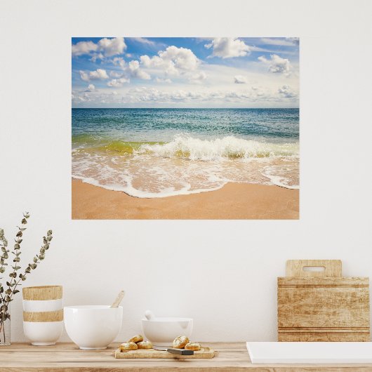 Strandimpression Hörnum 02 Poster (Küche)