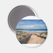 Strandinsel Australia Magnet (Vorderseite/Rückseite)