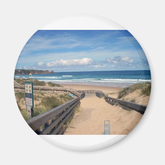 Strandinsel Australia Magnet (Vorne)