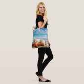 Strandinspirierte Tragetasche Tasche (Am Model)