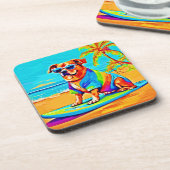 Strandjacke: Surfarm Getränkeuntersetzer (Linke Seite)