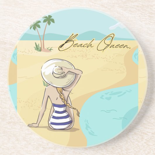 Strandjunge Getränkeuntersetzer (Vorne)