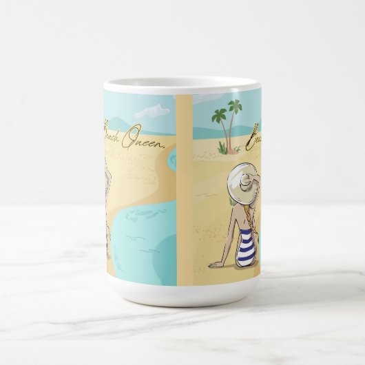 Strandjunge Kaffeetasse (Mittel)