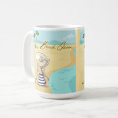 Strandjunge Kaffeetasse (Vorderseite Links)