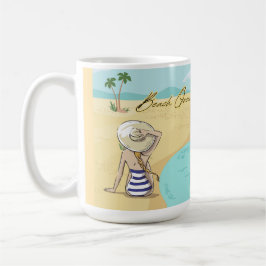Strandjunge Kaffeetasse
