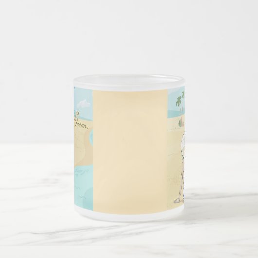 Strandjunge Mattglastasse (Mittel)