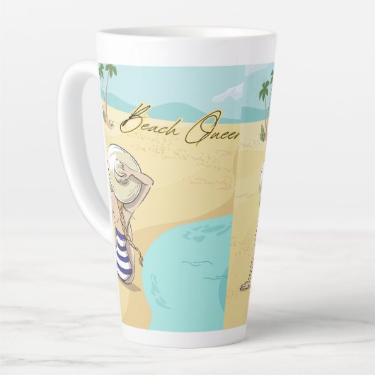 Strandjunge Milchtasse (Linke Ecke)