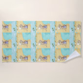 Strandjunge Strandtuch (Vorderseite)