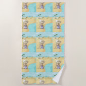 Strandjunge Strandtuch (Vorderseite)