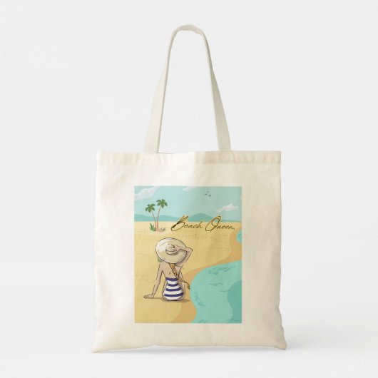 Strandjunge Tragetasche (Rückseite)