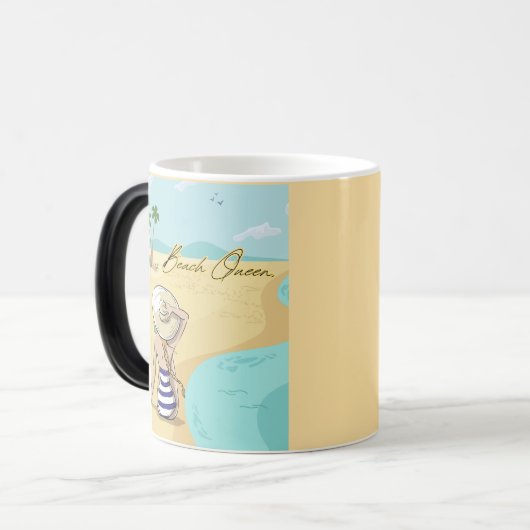 Strandjunge Verwandlungstasse (Vorderseite Links)