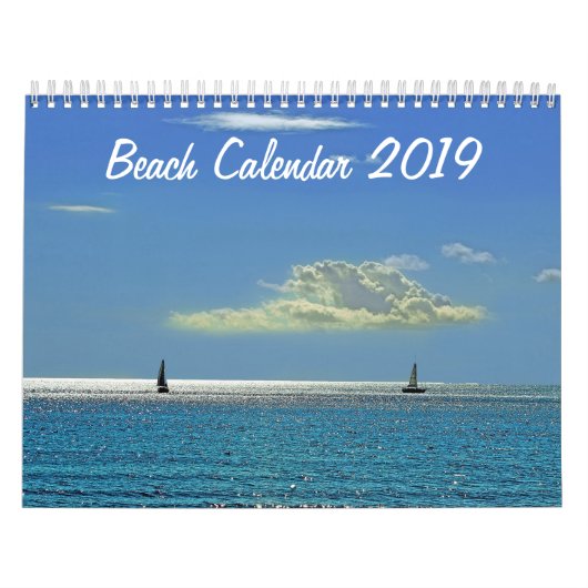 Strandkalender 2019 kalender (Titelbild)