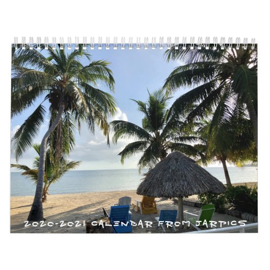 Strandkalender 2020-2021 kalender (Titelbild)