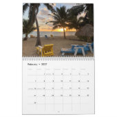 Strandkalender 2020-2021 kalender (Feb 2027)